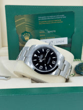 Carica l&#39;immagine nel visualizzatore di Gallery, Rolex Explorer 40 ref. 224270 year 2024 full set
