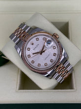 Carica l&#39;immagine nel visualizzatore di Gallery, Rolex Datejust 36 diamond dial ref. 116231 year 2007 full set
