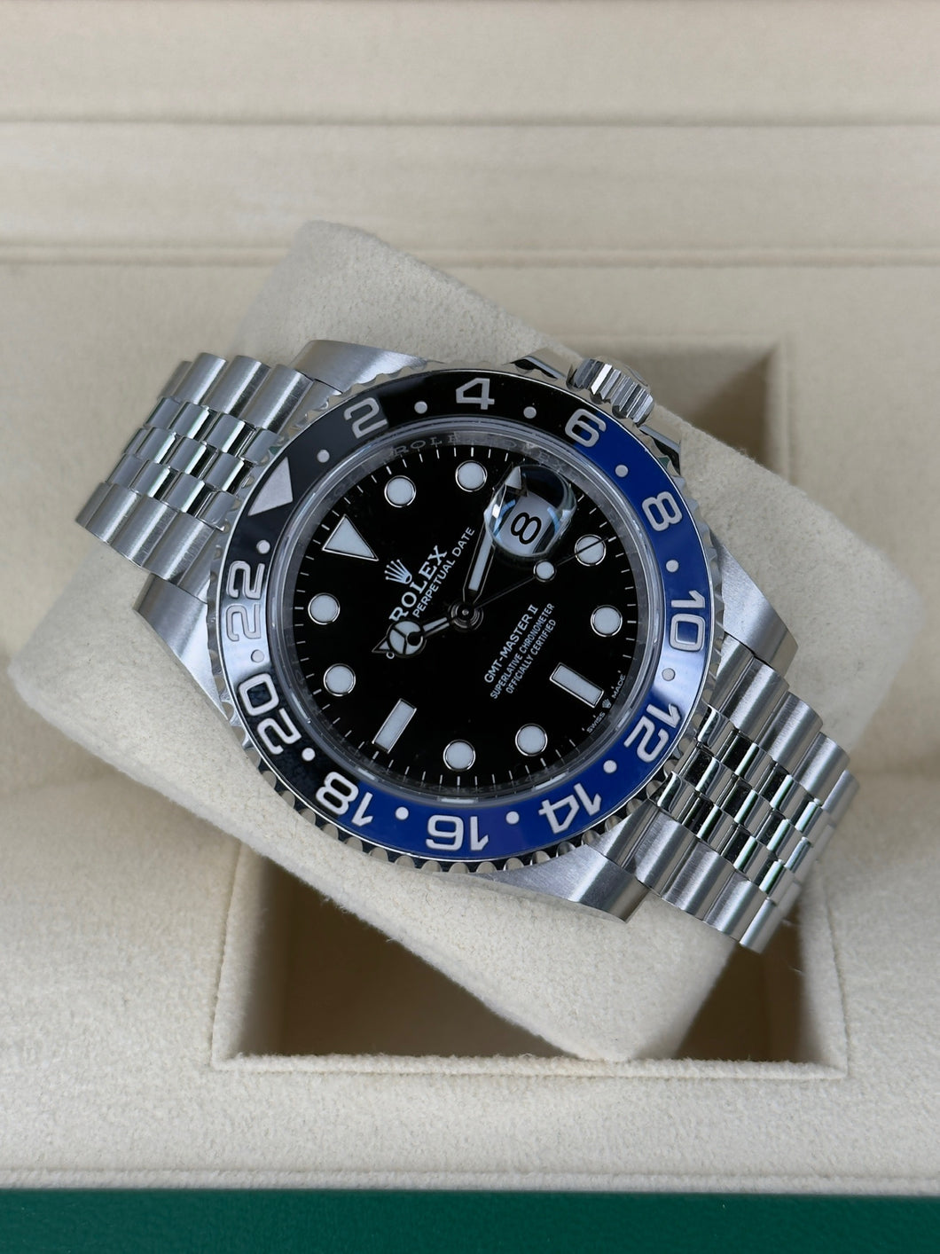 Rolex GMT-Master II Batgirl 126710BLNR year 2021 full set