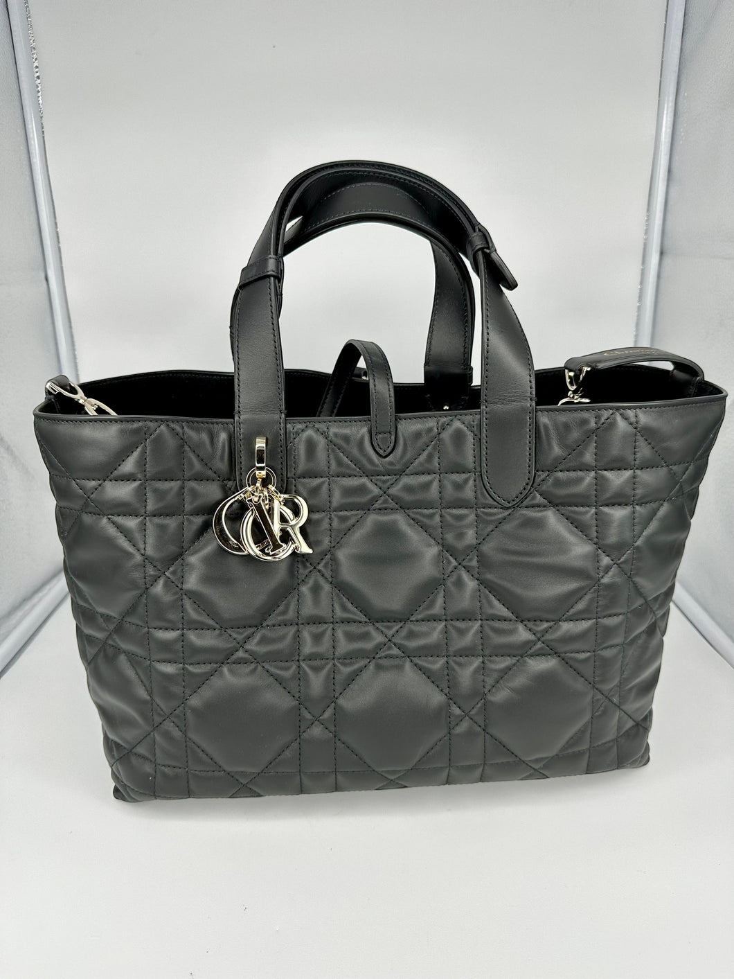 Borsa Dior Toujours media in pelle