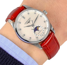 Carica l&#39;immagine nel visualizzatore di Gallery, Orologio Longines donna Master Collection Moonphase L24094872
