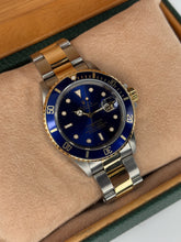 Carica l&#39;immagine nel visualizzatore di Gallery, Rolex Submariner Date purple dial 16803 year 1988 full set
