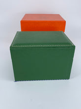 Carica l&#39;immagine nel visualizzatore di Gallery, Box luxury porta orologi Biondo 2 posti verde
