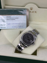 Carica l&#39;immagine nel visualizzatore di Gallery, Rolex Datejust 31 Black flower dial ref. 178240 year 2013 full set
