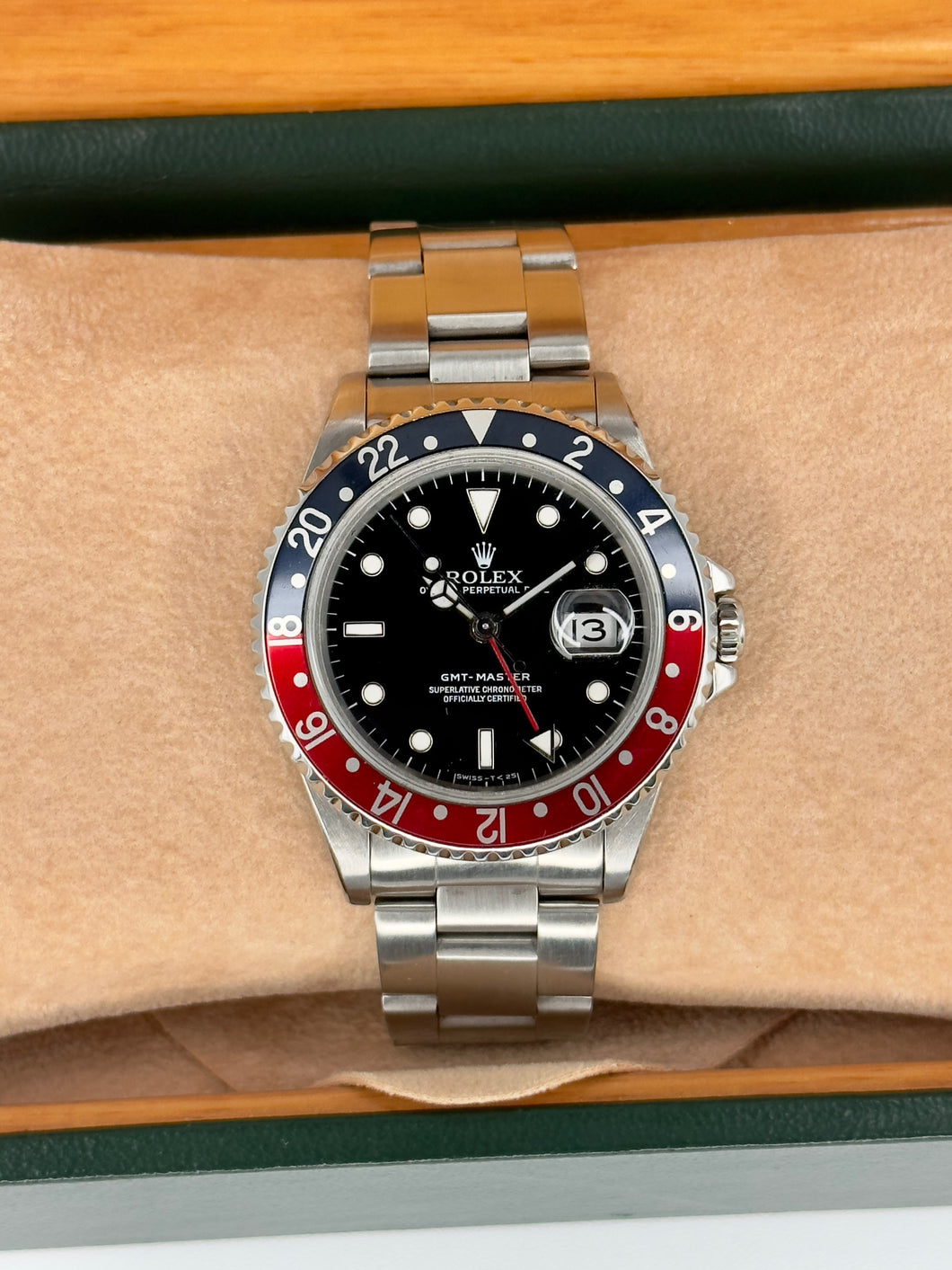 Rolex GMT-Master II Coke 16700 year 1992 full set