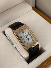 Carica l&#39;immagine nel visualizzatore di Gallery, Jaeger-LeCoultre Grande Reverso Calendar 18K rose gold ref. Q3752520 year 2013 full set
