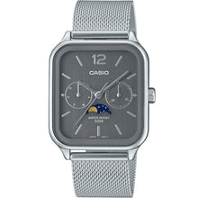 Carica l&#39;immagine nel visualizzatore di Gallery, Orologio CASIO con fasi lunari grigio
