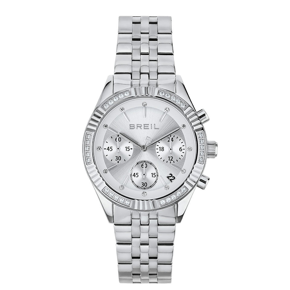 Orologio donna BREIL silver con zirconi